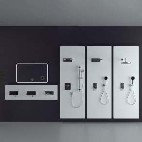 淋浴花洒3D模型下载